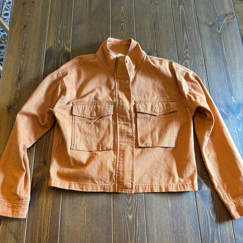 a.n.a Rust Utility Jacket - Picture 11 of 11